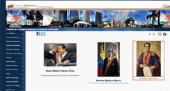 Desktop Screenshot of embavenez-uae.org